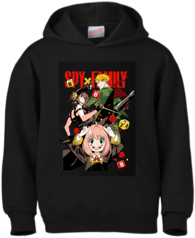 Spy anime hoodie
