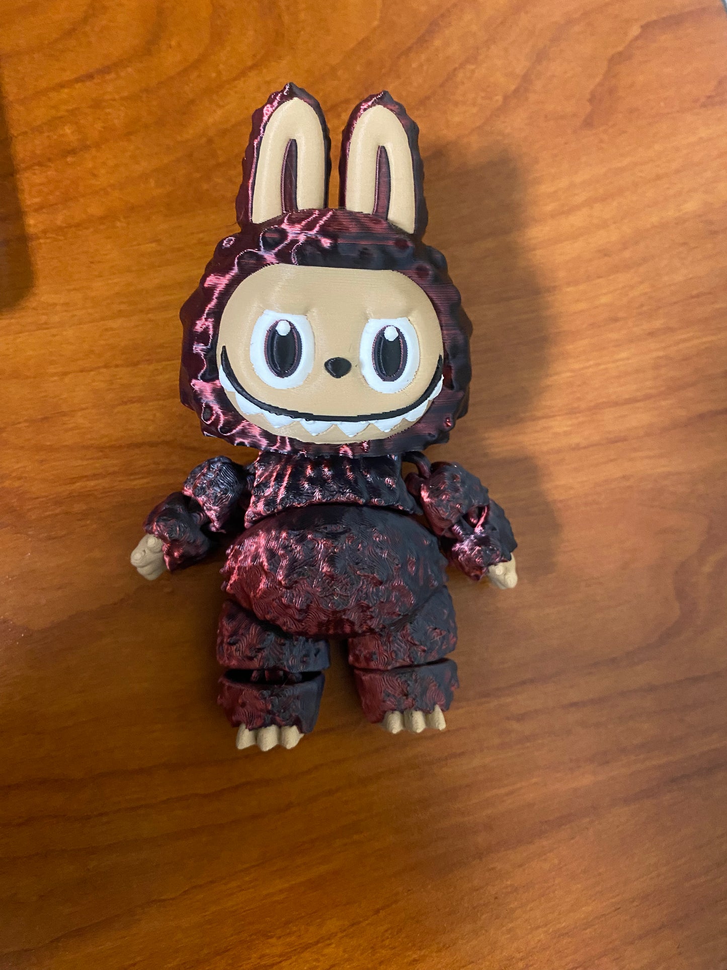 3D printed Labubu toy