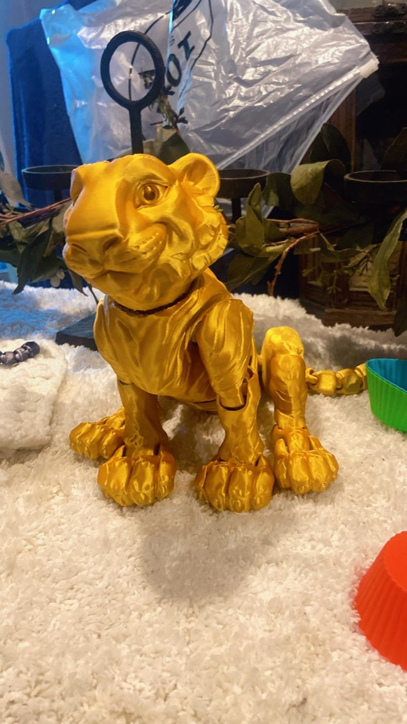 3D Printed Tiger