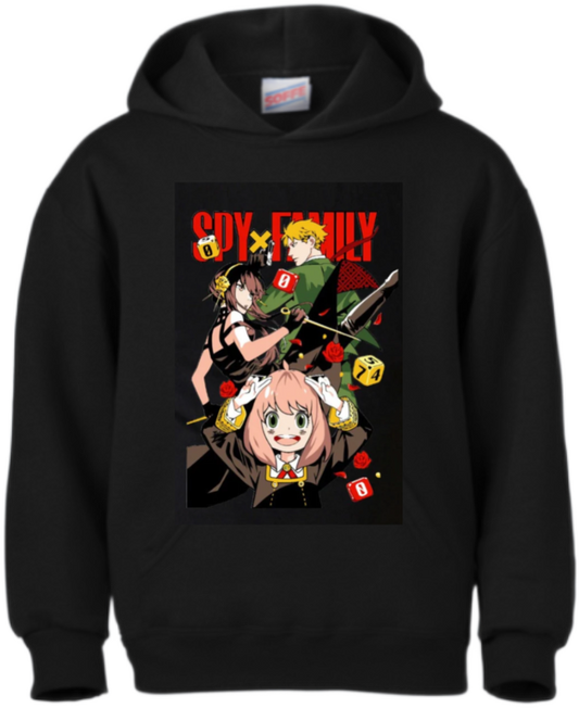 Spy anime hoodie