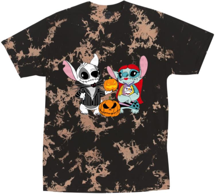 Stitch and Angel black shirt