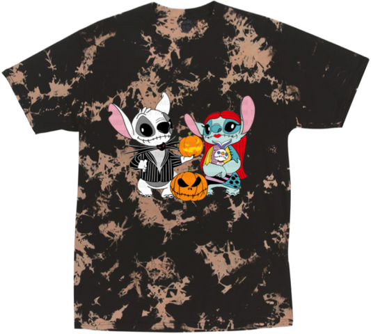 Stitch and Angel black shirt