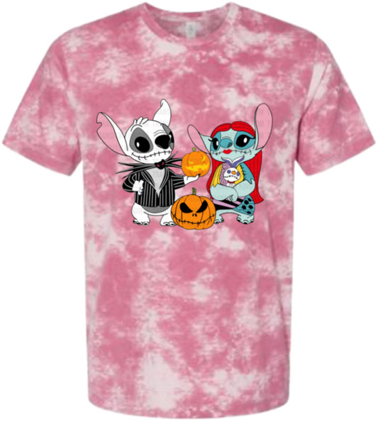 Stitch and Angel pink shirt
