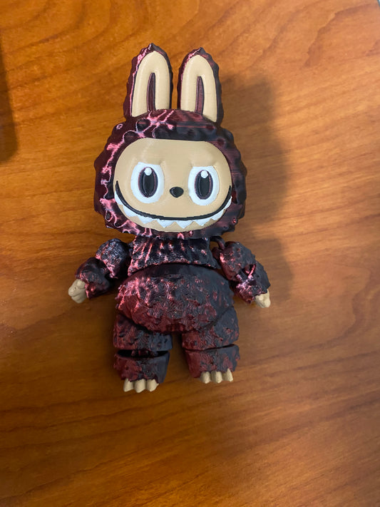 3D printed Labubu toy