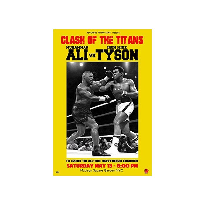 Clash of Titans (Mohammad Ali vs Tyson) poster